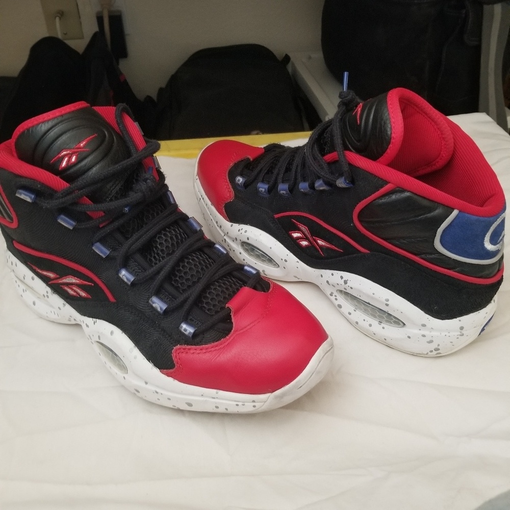 Allen Iverson " First Ballot " questions size 11